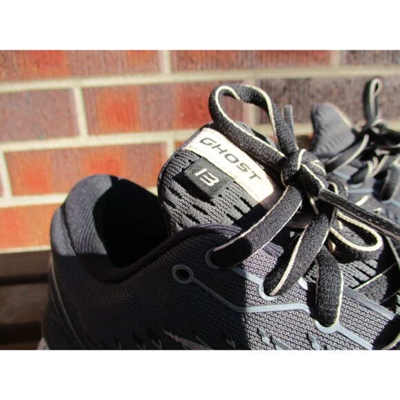 Brooks Womens Ghost 13 Gray Pink Running Athletic Shoes Sneakers Size 7.5 B - Picture 4 of 16